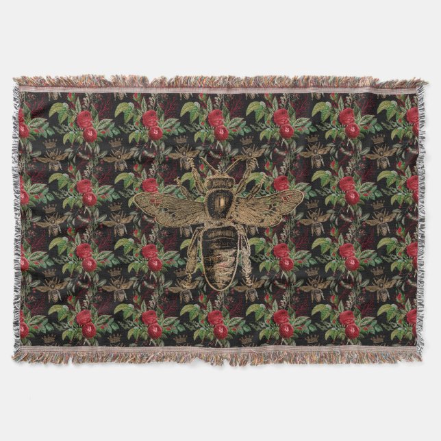 Manta Almohada de Abejas Melíferas Reales (Anverso)