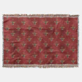 Manta Almohada de Abejas Melíferas Reales