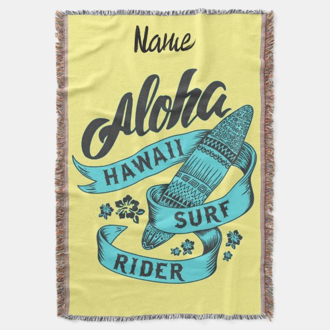 Manta Aloha Hawaii Surf Rider Thunder_Cove (Frente vertical)