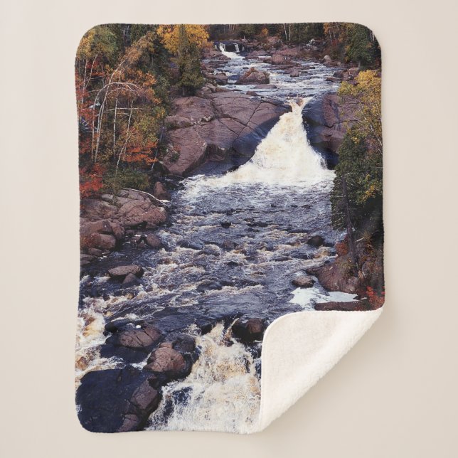 Manta alta sherpa de Beaver River Falls (Anverso)