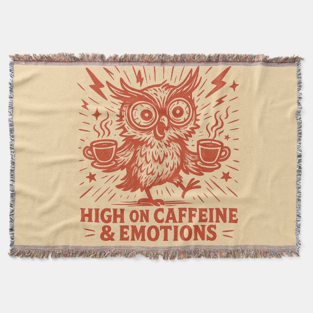 Manta Alto en cafeína y emociones (Anverso)