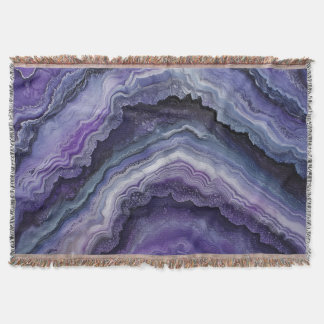 Manta Amethyst Geode Fluid Pour