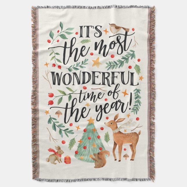 Manta Amigos de los bosques| Marfil| (Frente vertical)