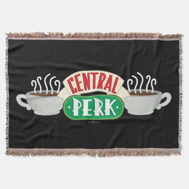 Manta AMIGOS™ | Logotipo Central Perk (Anverso)