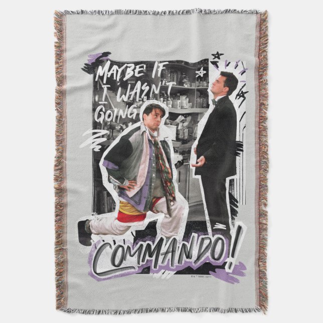 Manta AMIGOS™ | Quizá si no fuera a commando! (Frente vertical)