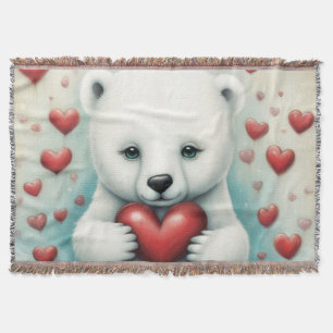 Manta Amor del oso polar 1