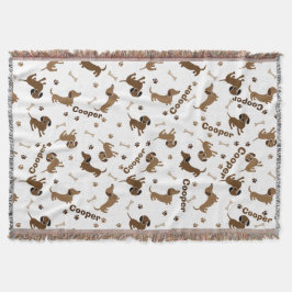 Manta Amor Por Dachshund