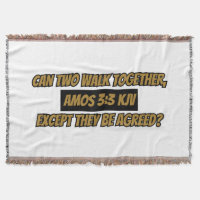 Amos 3:3 KJV Biblia Verse Scripting