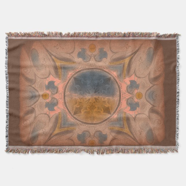 Manta Ancient carpet Throw Blanket (Anverso)