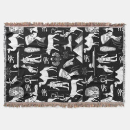 Manta Ancient Egypt Hieroglyphic Symbol Pattern     