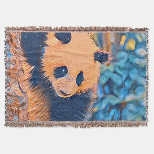 Manta animal smartmix: panda (Anverso)