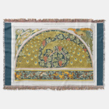 Animales de pavo real Art Nouveau grapevine verneu