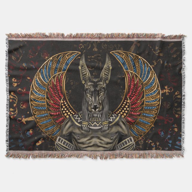 Manta Anubis - dios egipcio (Anverso)