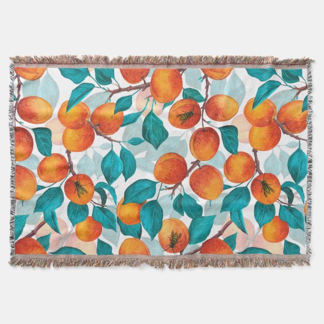 Manta Apricot garden 4 (Anverso)