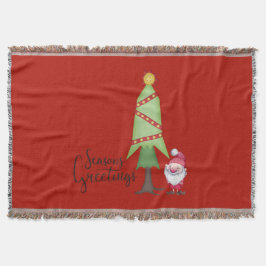 Manta Árbol de Navidad y Gnome