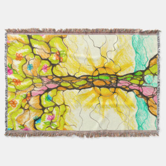 Manta Árbol de primavera