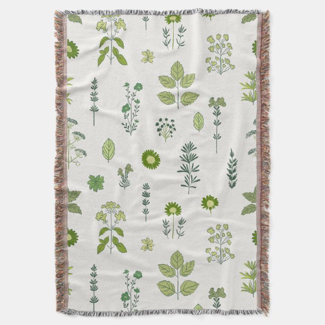 Manta Armonía herbal (Frente vertical)