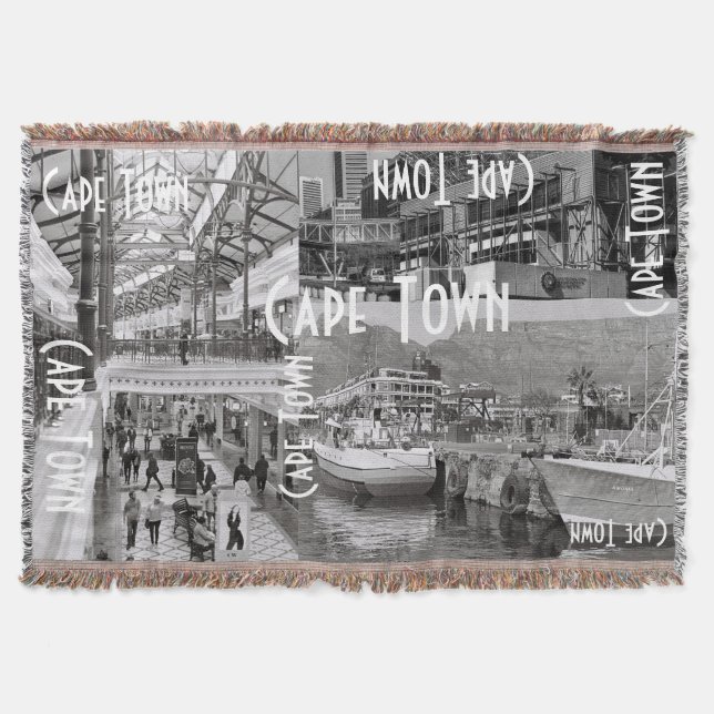 Manta Arquitectura Monocromática del Paisaje Cítrico de  (Anverso)