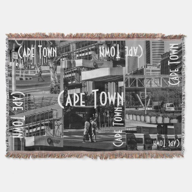 Manta Arquitectura Monocromática del Paisaje Cítrico de  (Anverso)