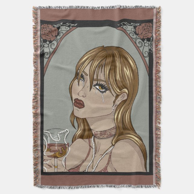 Manta Art nouveau (Frente vertical)