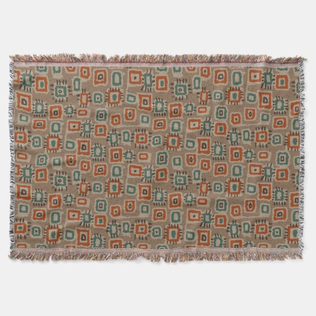 Manta Art Old Cloches Parches Throw Blanket (Anverso)