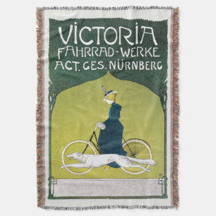 Manta Arte antiguo modernista, Victoria Fahrrad Werke, R