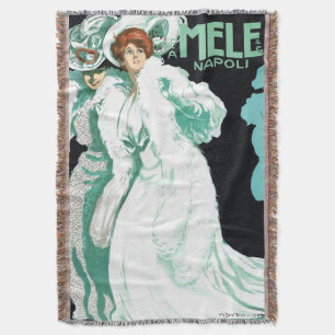 Manta Arte Antiguo Moderno, Moda Italiana, Mujeres Elega