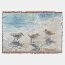 Arte de la playa de Sandpipers