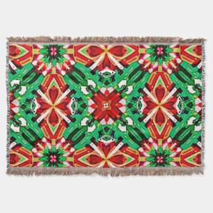 Manta Arte de Mandala de Sueño Caleidoscópico