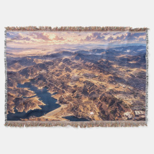 Manta Arte de paisaje fotográfico editado (mejor calidad