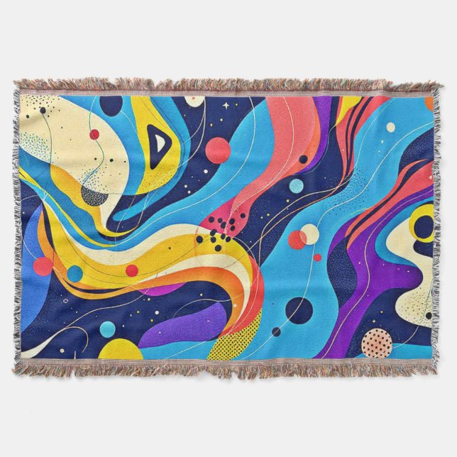 Manta Arte de ritmo cósmico (Anverso)