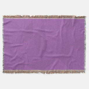 Manta Arte sencillo morado, geométrico, fresco, moderno