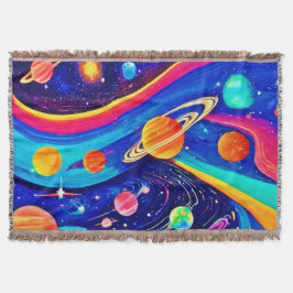 Manta Arte Universo vibrante