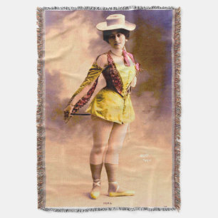 Manta artista de la discoteca circa 1890 Vera