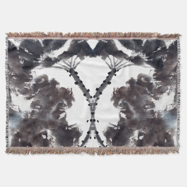 Manta Asiatische Kunst mit Lotusblätter Motiv (Anverso)