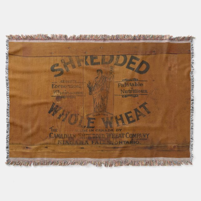 Manta Aspecto gráfico de cosecha de trigo de trigo (Anverso)