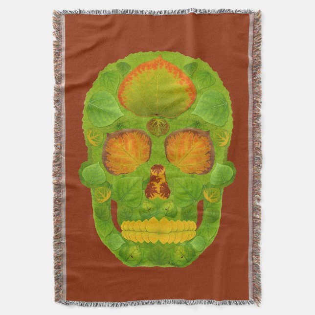 Manta Aspen Leaf Skull 10 (Frente vertical)