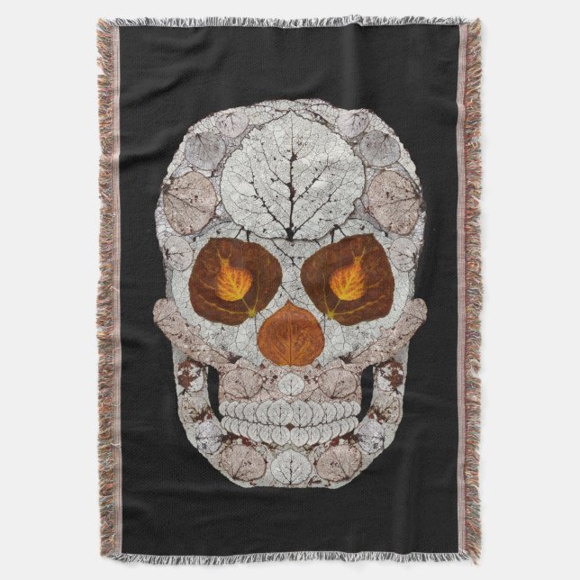 Manta Aspen Leaf Skull 11 (Frente vertical)