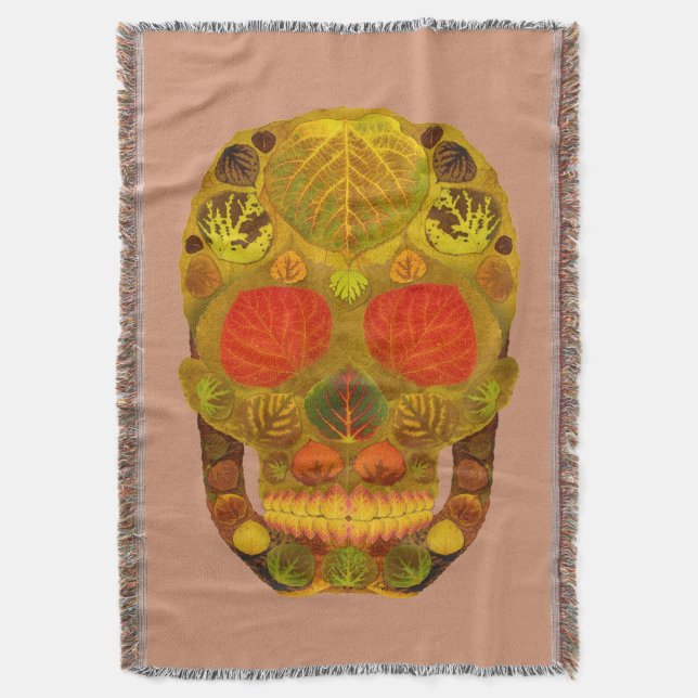 Manta Aspen Leaf Skull 12 (Frente vertical)