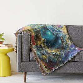 Manta Astro Physics Throw Blanket