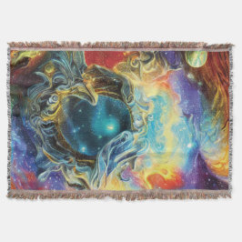 Manta Astro Physics Throw Blanket