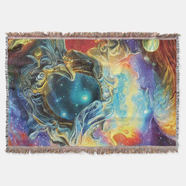 Manta Astro Physics Throw Blanket (Anverso)