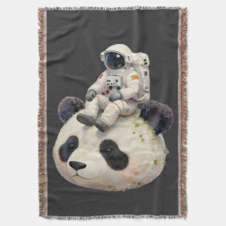 Manta Astronaut on a Space Panda Surreal Weird and Fun