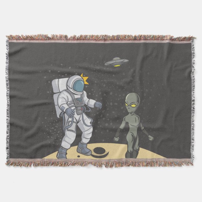 Manta Astronauta y alienígena    (Anverso)