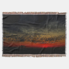 Manta Atardecer Antes de la Tormenta