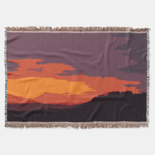 Manta Atardecer simplificado (Anverso)