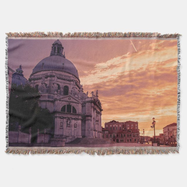 Manta Atardecer sobre la Basílica de Venecia (Anverso)