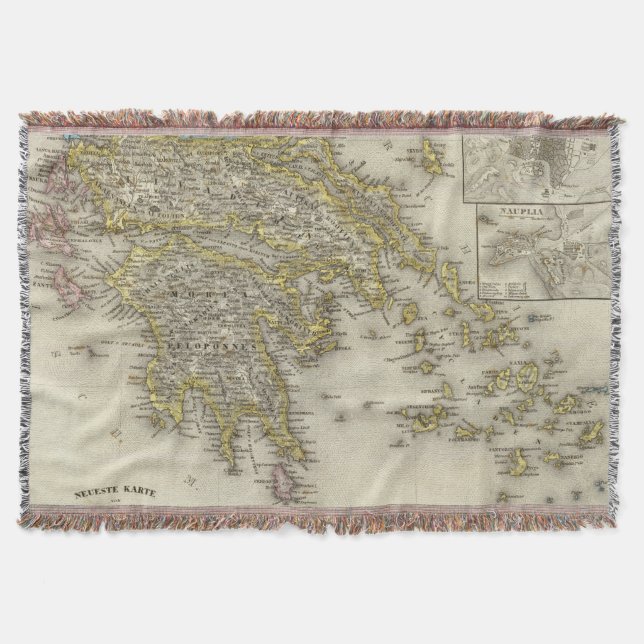 Manta Atenas, Grecia (Anverso)