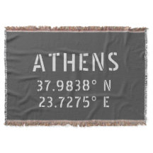 Atenas Grecia Latitud Longitud