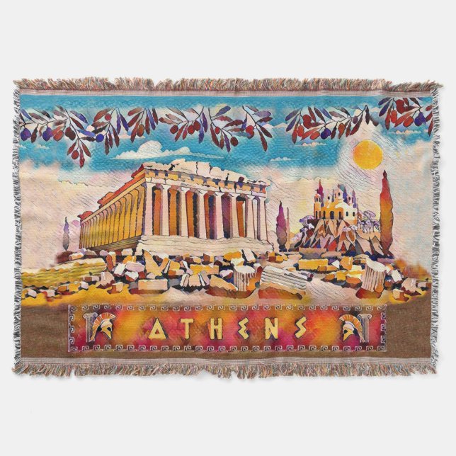 Manta ATHENS Throw Blanket (Anverso)